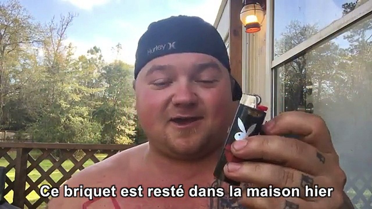 Leçon de vie avec des briquets
