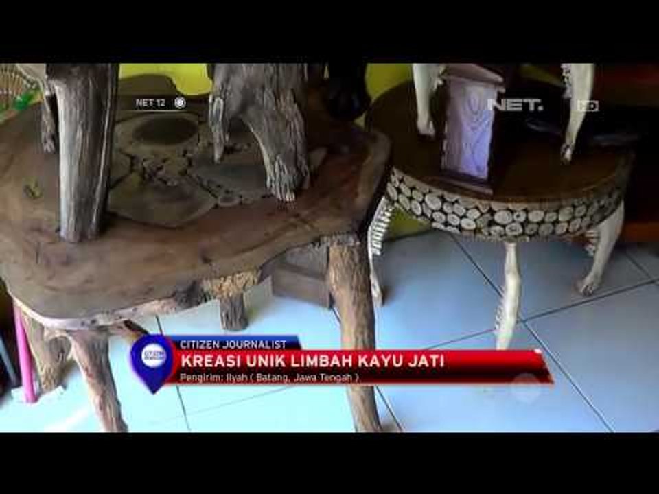 Kreasi Unik Limbah Kayu Jati di Batang Jawa Tengah - NET12