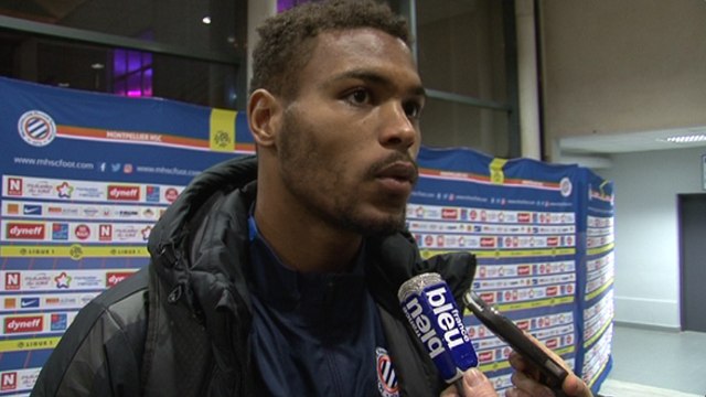 Steve Mounié après MHSC 2-1 SC Bastia