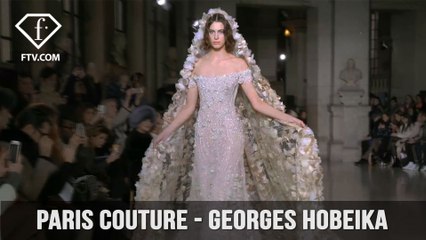 Paris Haute Couture S/S 17 - Georges Hobeika Show | FTV.com