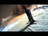 【初心者】2014年2月8日六甲山人工スキー場ナイター初心者勇気を出して