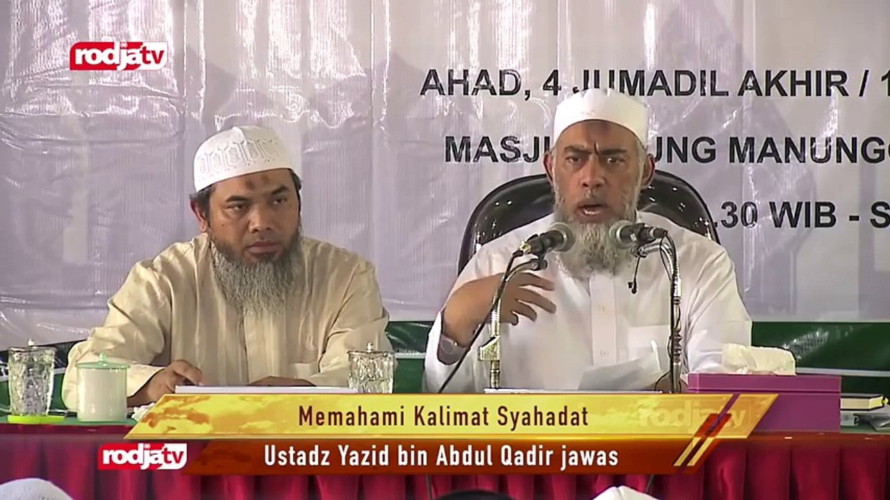 Ustadz Yazid Bin Abdul Qadir Jawas Tauhid