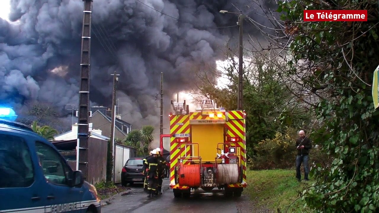 Le Relecq-Kerhuon (29). L'ex-laboratoire Science et Mer en feu