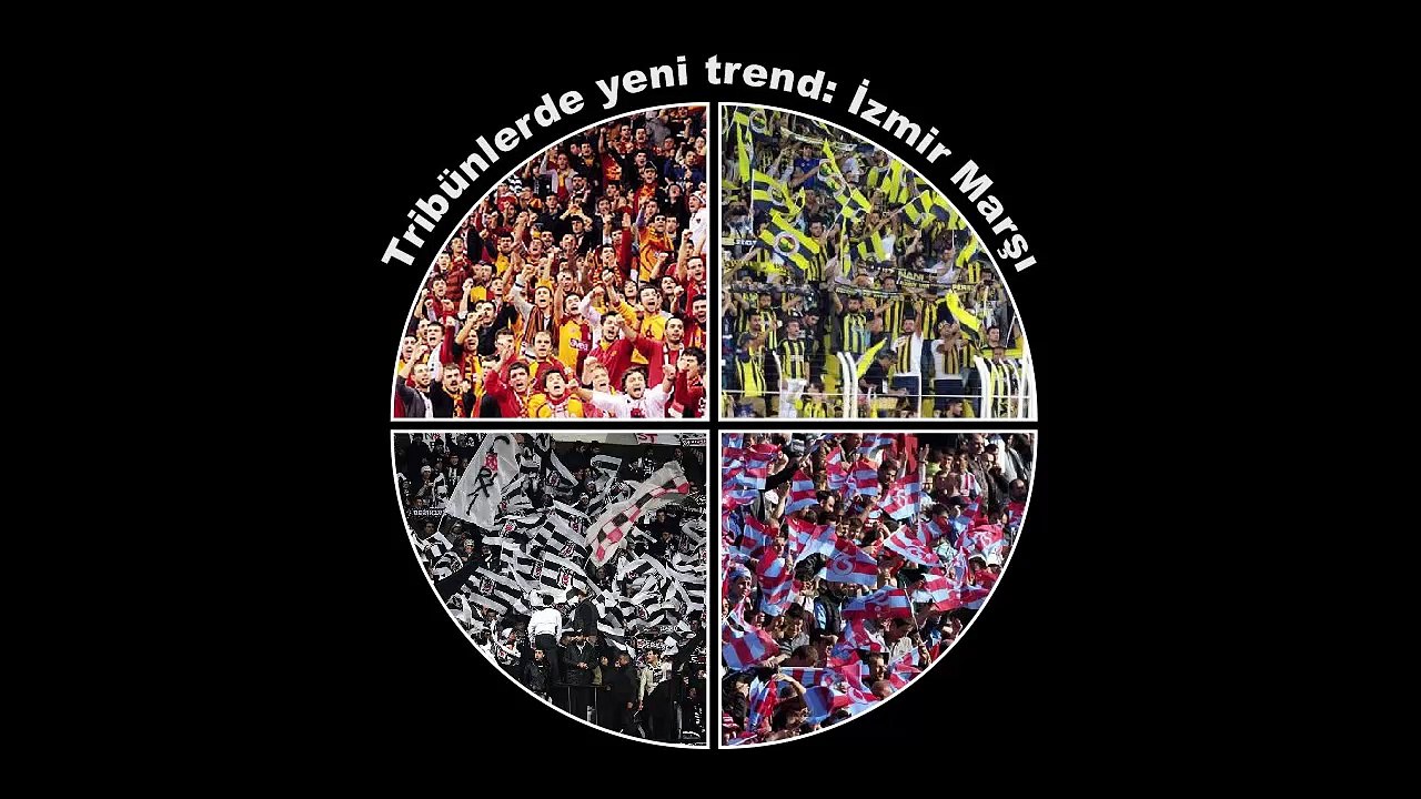 Tribünlerin Yeni Trendi İZMİR MARŞI