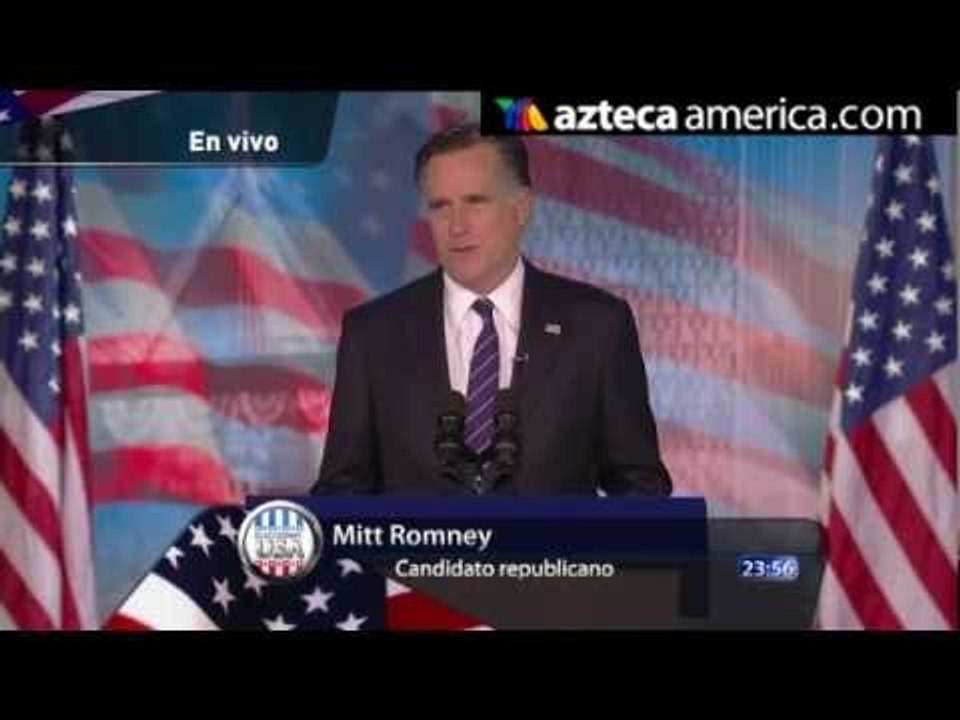 Discurso completo de Mitt Romney tras perder an...