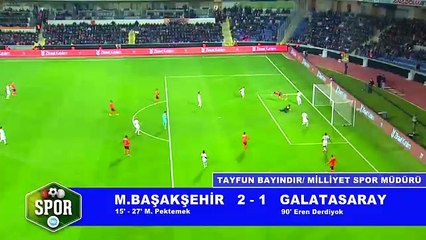 Otoriteler Başakşehir-G.Saray maçını yorumladı