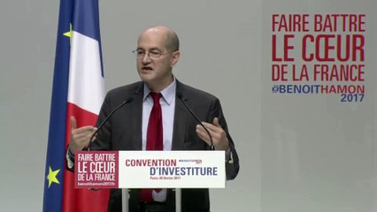Discours de Patrick Weil à l'investiture de Benoît Hamon