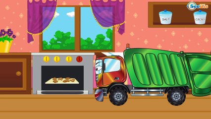 Car Cartoon about Racing Car with Cars & Trucks - Cakes Story | Cartoons for children Episode 19