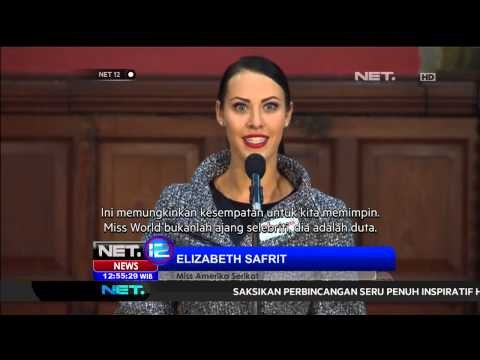 Kompetisi Pidato Kontestan Miss World di Oxford -NET12