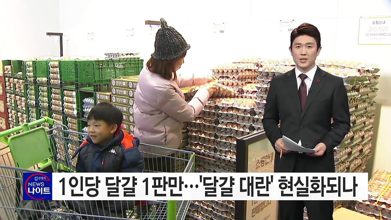 달걀 판매 제한 돌입...'달걀 대란' 현실화되나 / YTN (Yes! Top News)