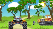Cartoons for children about Garbage Trucks - Kids Cartoon about Cars: Video for Kids