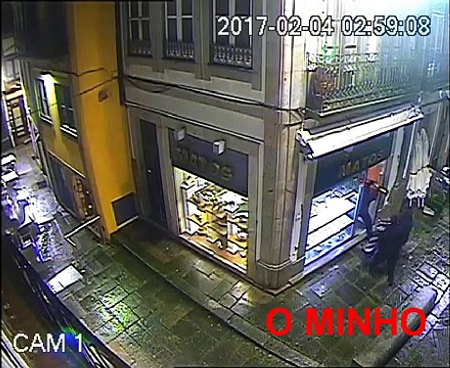 Assalto com metralhadora em Ourivesaria de Ponte de Lima