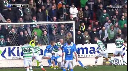 Keith Watson Goal HD - St. Johnstone 1-1 Celtic 05.02.2017