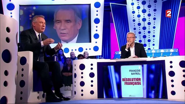 François Bayrou, invité de ONPC sur France2 - 040217