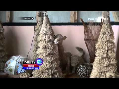 Pohon natal dari akar wangi karya penyandang disabilitas raup untung 64 juta - NET12