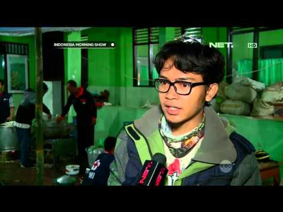 Partisipatif dapur umum di lokasi pengungsian longsor Banjarnegara - IMS