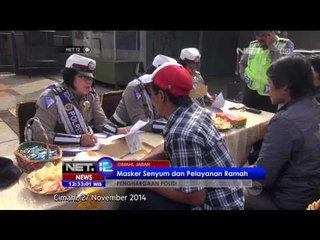 Polisi di Cimahi Razia Dengan Berjoget - NET12