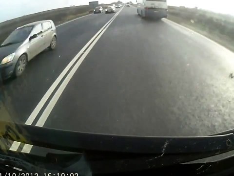 ВАЗ не ТАЗ или парень в рубашке родился ДТП жесть