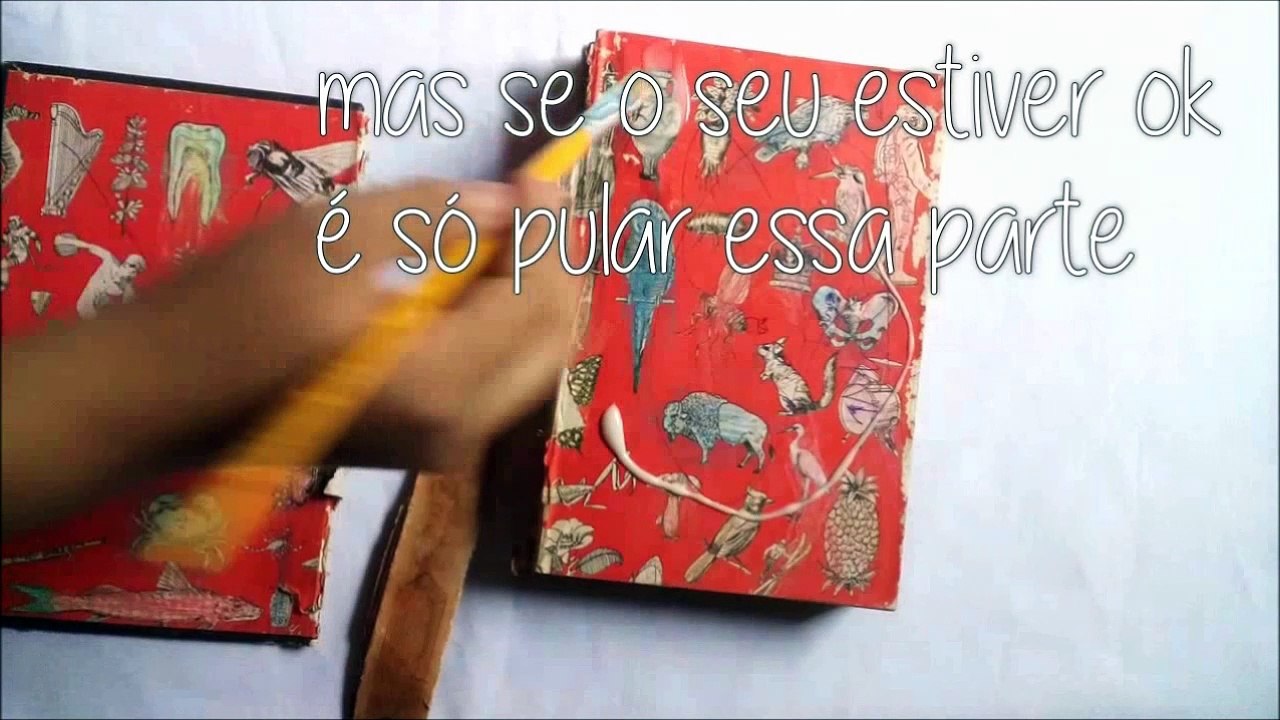 DIY - Como fazer livro falso (livro secreto)