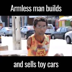 Excellent talent of a handicap men please watch and share........