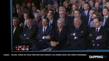 François Fillon se met torse nu pour crier son amour à "Péné" dans l'Émission d'Antoine