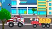 The White Ambulance helps Little Pink Car | Emergency Vehicles | Cars & Trucks cartoons for kids