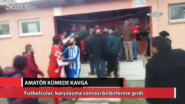 Amatör kümede kavga