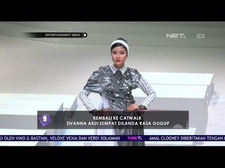 Zivanna Letisha Kembali Unjuk Kebolehan Berjalan di Atas Catwalk