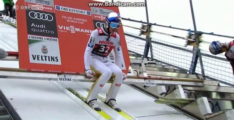 Gregor Schlierenzauer 201,5 m - Oberstdorf 2017 Q - Crash