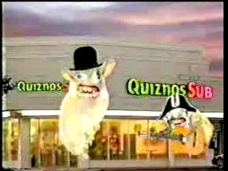 Quizno's Sponge Monkeys Pepper Bar video Dailymotion