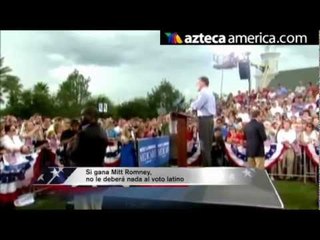 Si gana Romney no le deberá nada al Voto Latino (Análisis)