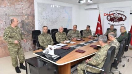 Gaziantep Genelkurmay Başkanı Akar, Sınır Hattında