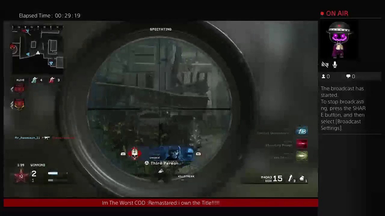 COD:Remastared:Daily Live Stream#1 (12)