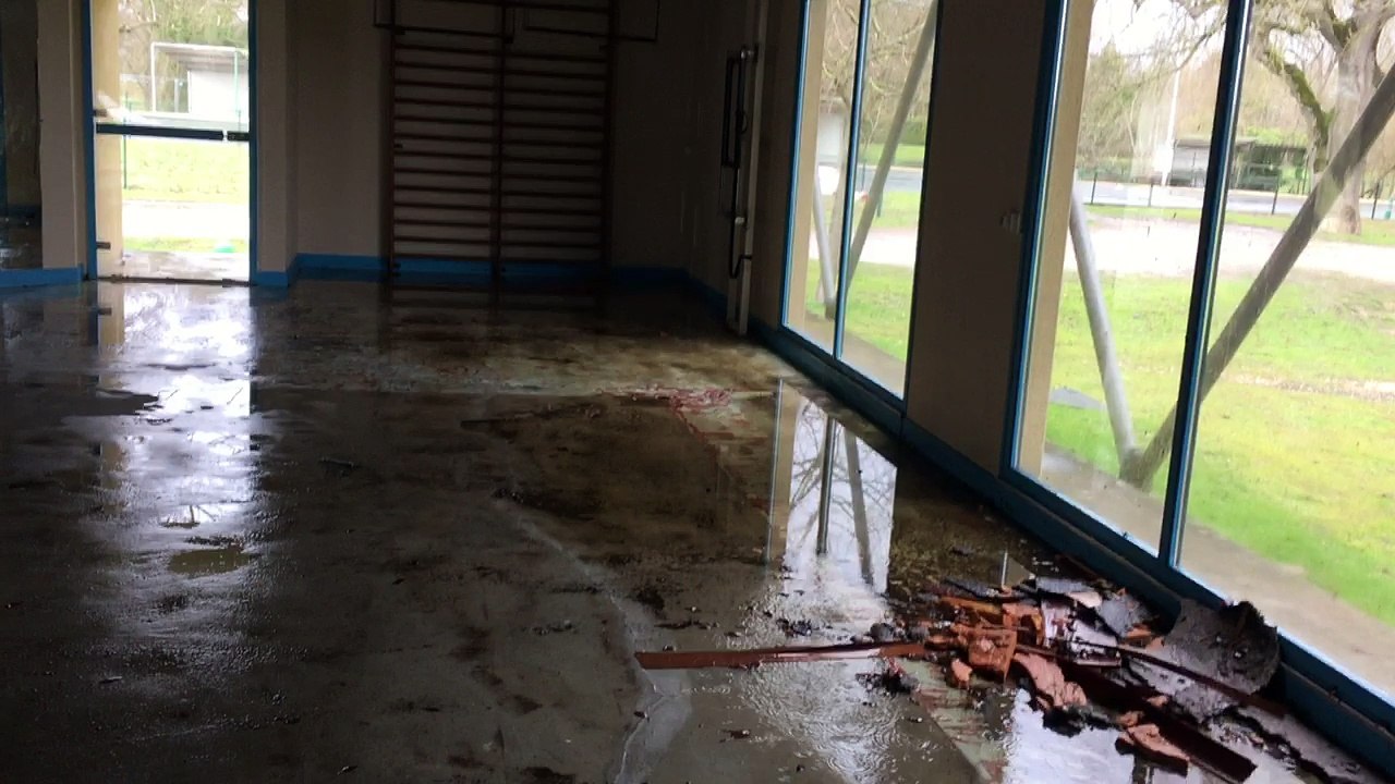 La salle du club de boxe d'Angoulême KO après la tempête