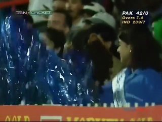 Shahid Afridi's Big Six Vs India In Sharjah