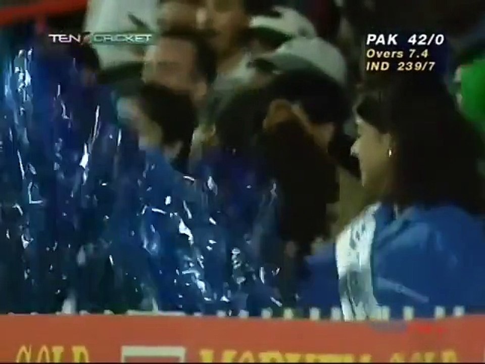 Shahid Afridi's Big Six Vs India In Sharjah