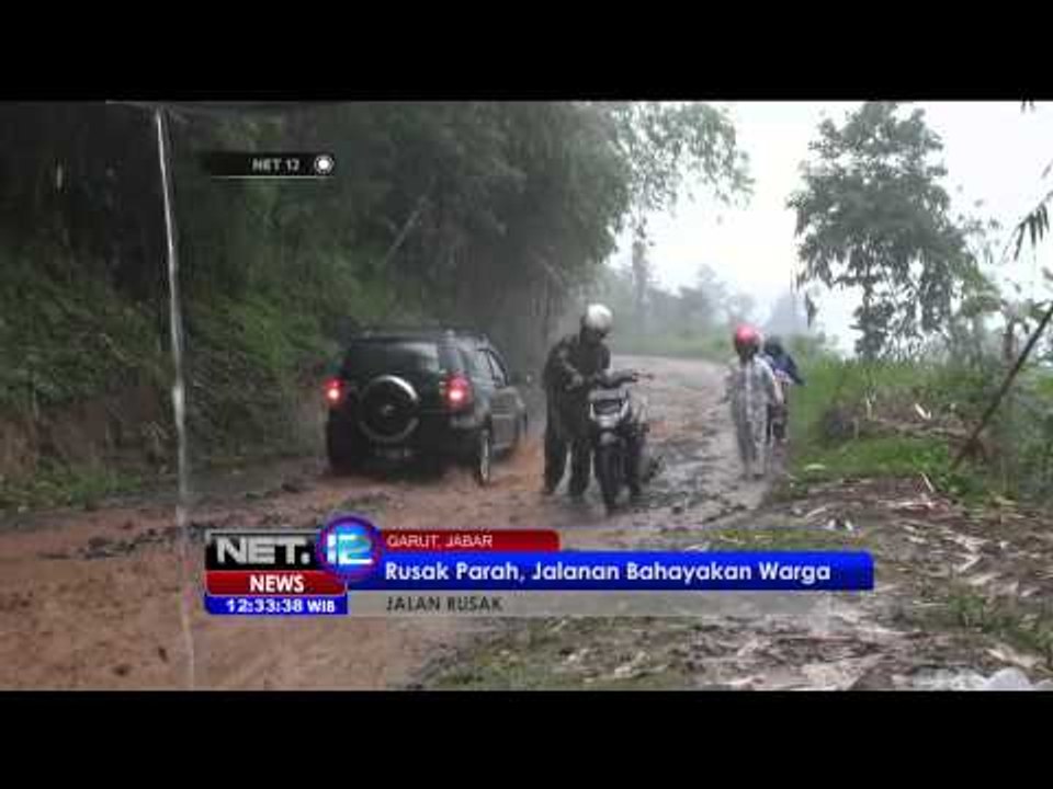 5 Tahun Rusak Parah Jalan di Banjarwangi Garut Belum Juga Diperbaiki -NET12