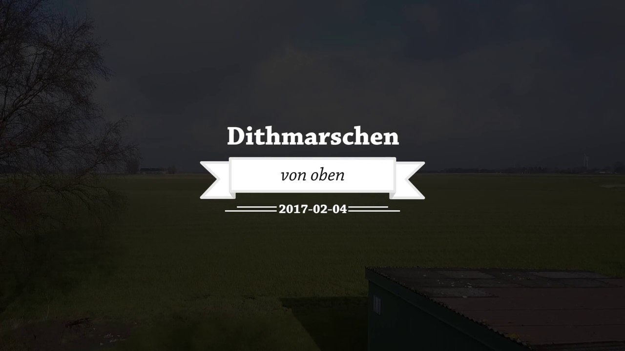 Dithmarschen von oben