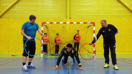 Entraînement specifique gardien 10