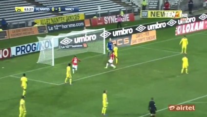 Julien Cetout Goal HD - Nantes 0-2 Nancy - 05.02.2017 HD