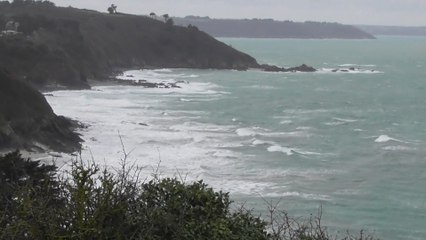 Tempête Marcel Baie de Saint Brieuc