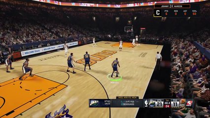 NBA 2K15 Close game against phenix suns