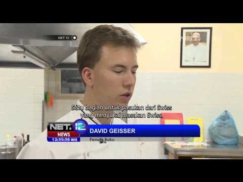 Pasukan Pengamanan Paus di Vatikan Terbitkan Buku Menu Masakan - NET12