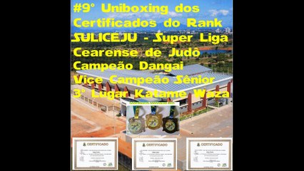 #9° UNIBOXING DOS CERTFICADOS DO RANK SULICEJU DIEGO FREITAS ALUNO CAVEIRA 05 02 2017