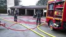 Hautes-Alpes : Une voiture a pris feu dans un garage de Ribiers