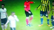 Tosic Red Card - Besiktas vs Fenerbahce 0-0  05.02.2017 (HD)