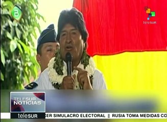 Dice pdte. boliviano que defenderá el petróleo y producción de coca