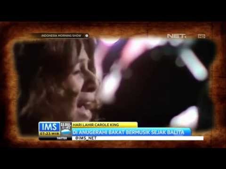 Today's History: 9 Februari 1942, Penulis dan Pemain Piano, Carole King, Lahir - IMS