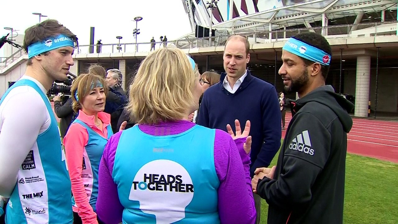 Royals attend marathon training day