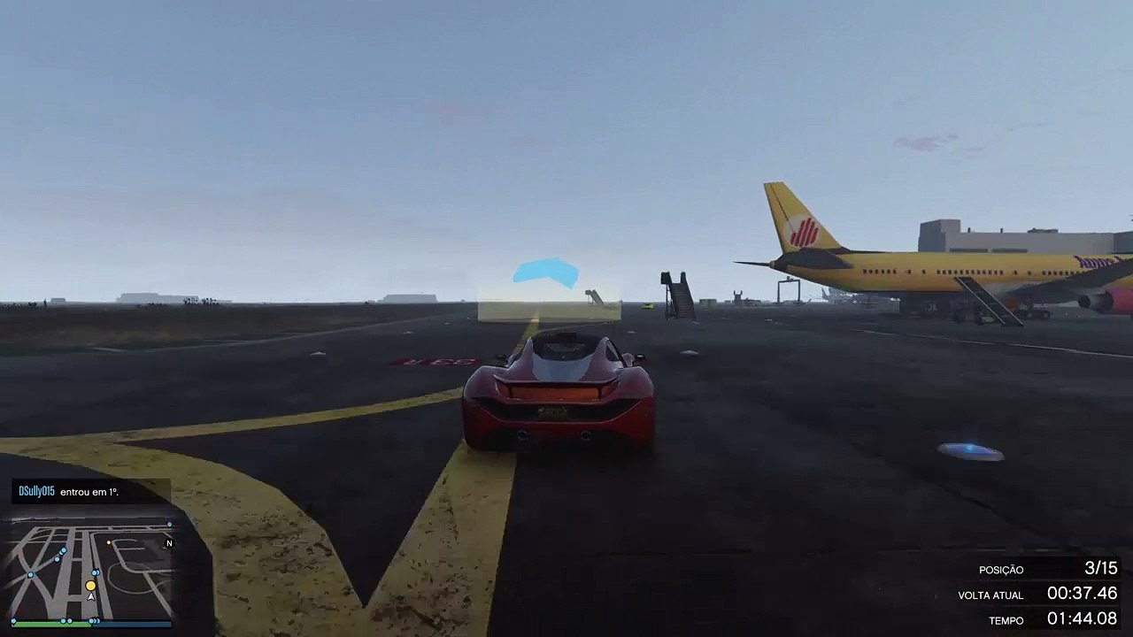 GTA V Taxiando Não me Deixaram ficar em Primeiro